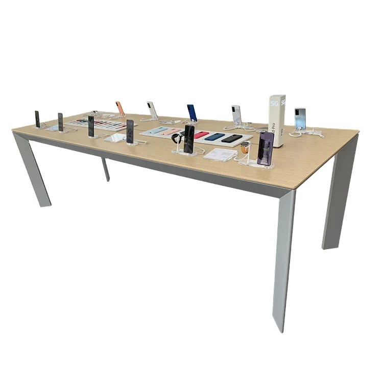 Customized High-End Mobile Phone display stand store display stand shopping mall display case table