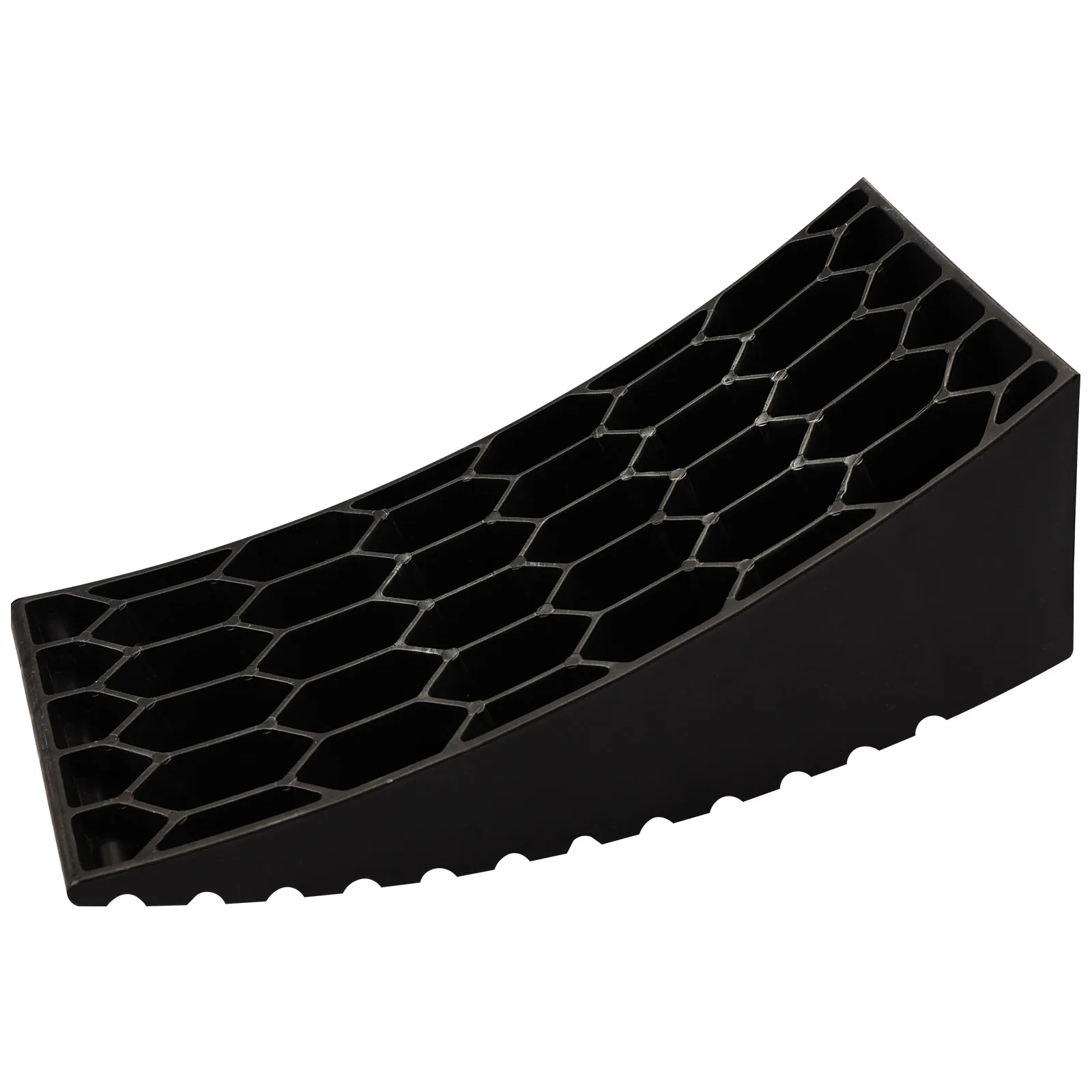 Motorhome Accessories Camper Leveler RV Leveling Blocks Includes 2 Curved Levelers 2 RV Wheel Chocks and Anti-slip Mats