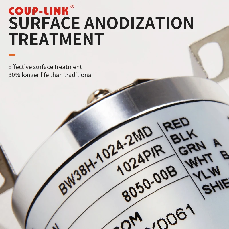 Factory Supply Easy Mount AB Output Signals Shaft Type Encoder Series