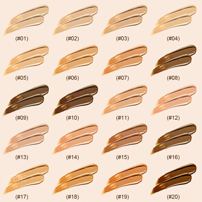 Esene F-AP18 OEM/ODM customize cosmetics luxury oil control moisturizing air cushion private label face makeup liquid foundation