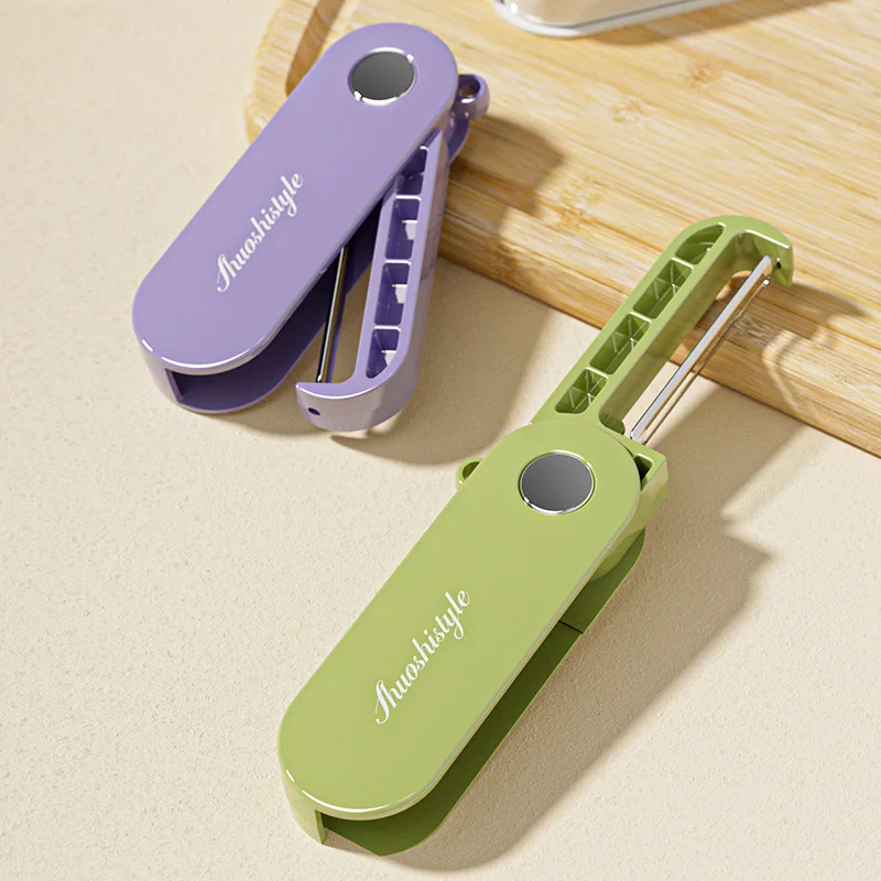 2024 Hot Sell Stainless Steel Cute Folding Peeler For Fruit Vegetable Grater Kitchen Gadget Tool