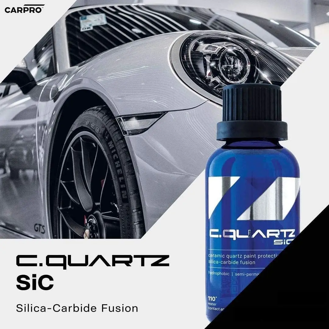 OEM CQUARTZ SiC 30 мл комплект-отделка керамического покрытия автомобиля технология самовосстановления и УФ-трека