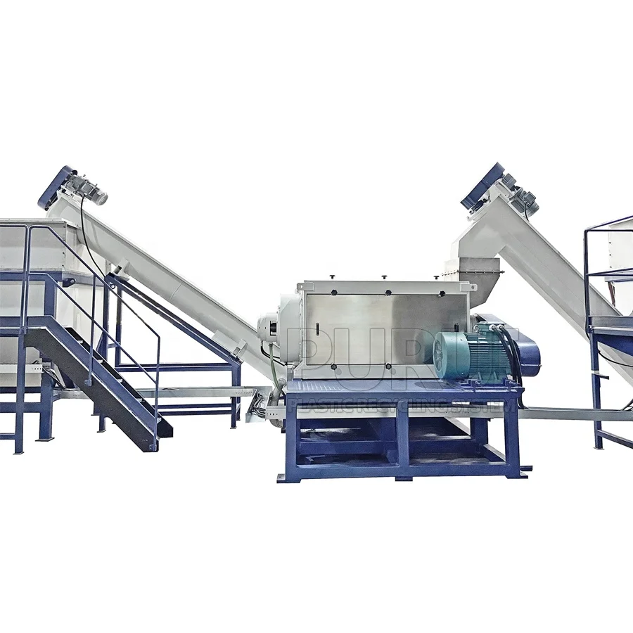 Сельскохозяйственная машина для переработки пленки отходов с плавающей шайбой и пластиковой сушилкой