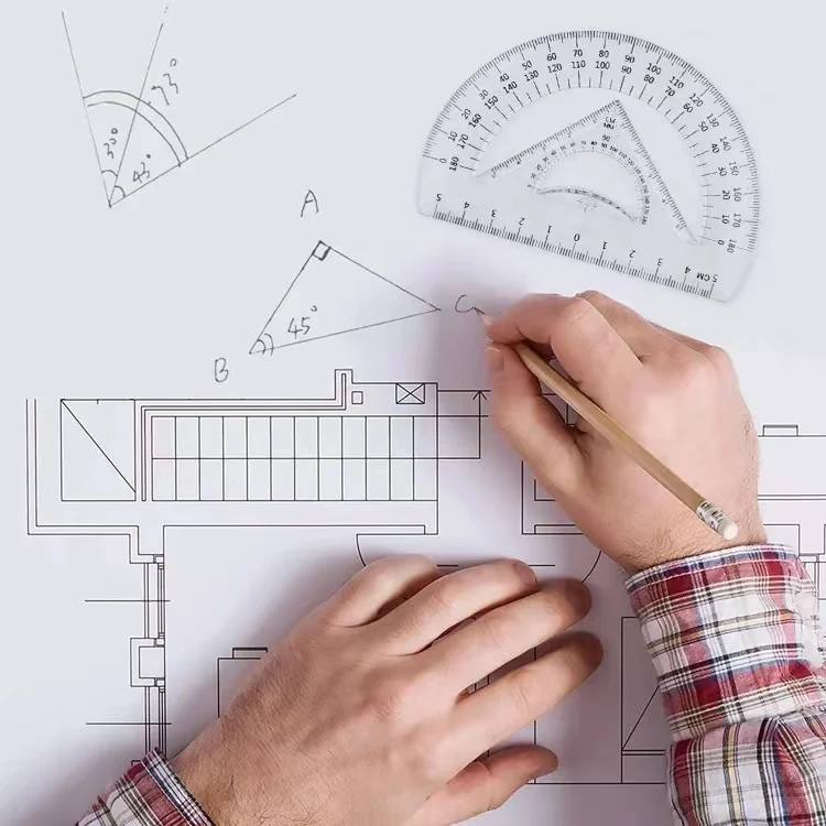 Школьный Набор геометрических фигур