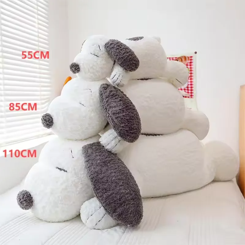 Kawaii Cartoon Snoopyed Dog Plush Toy Stuffed Soft Sleeping Puppy Doll Cute Animals Sleep Pillow Room Decor Kids Plush Dolls