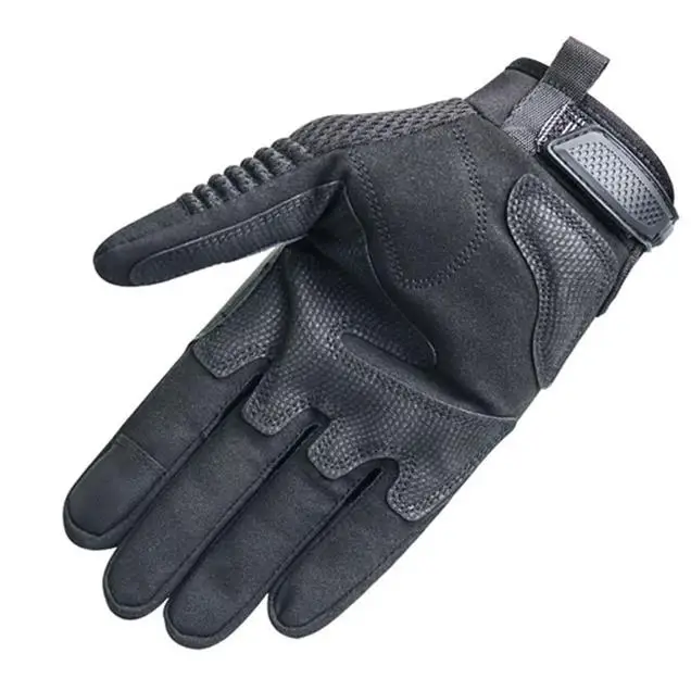 2022 Factory Touchscreen Full Finger Knuckle Protection Anti Slip Outdoor Sports Motorcycle Racing Gloves