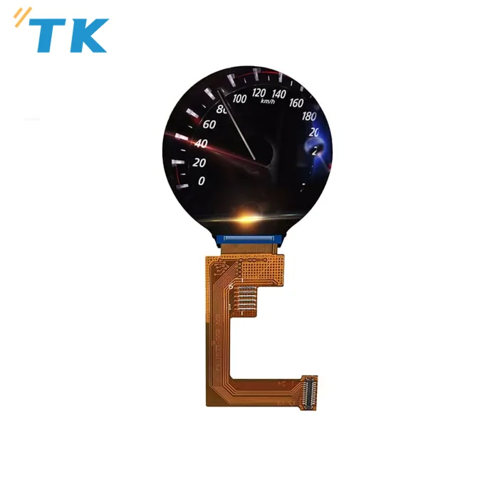 1.08 inch very small square shape color smartwatch LCD display module with touch