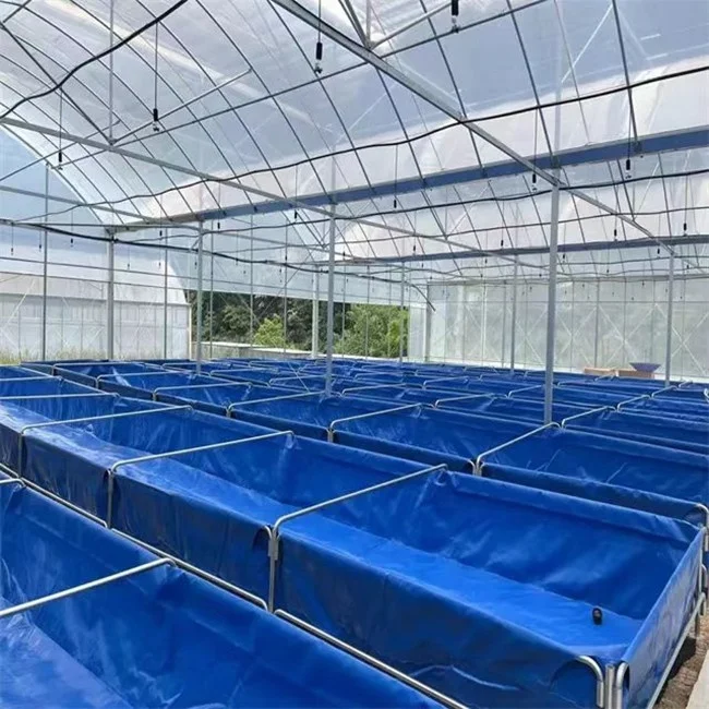 SDM Waterproof PVC canvas fish tank, PVC canvas bracket type fish tank, canvas fish pond