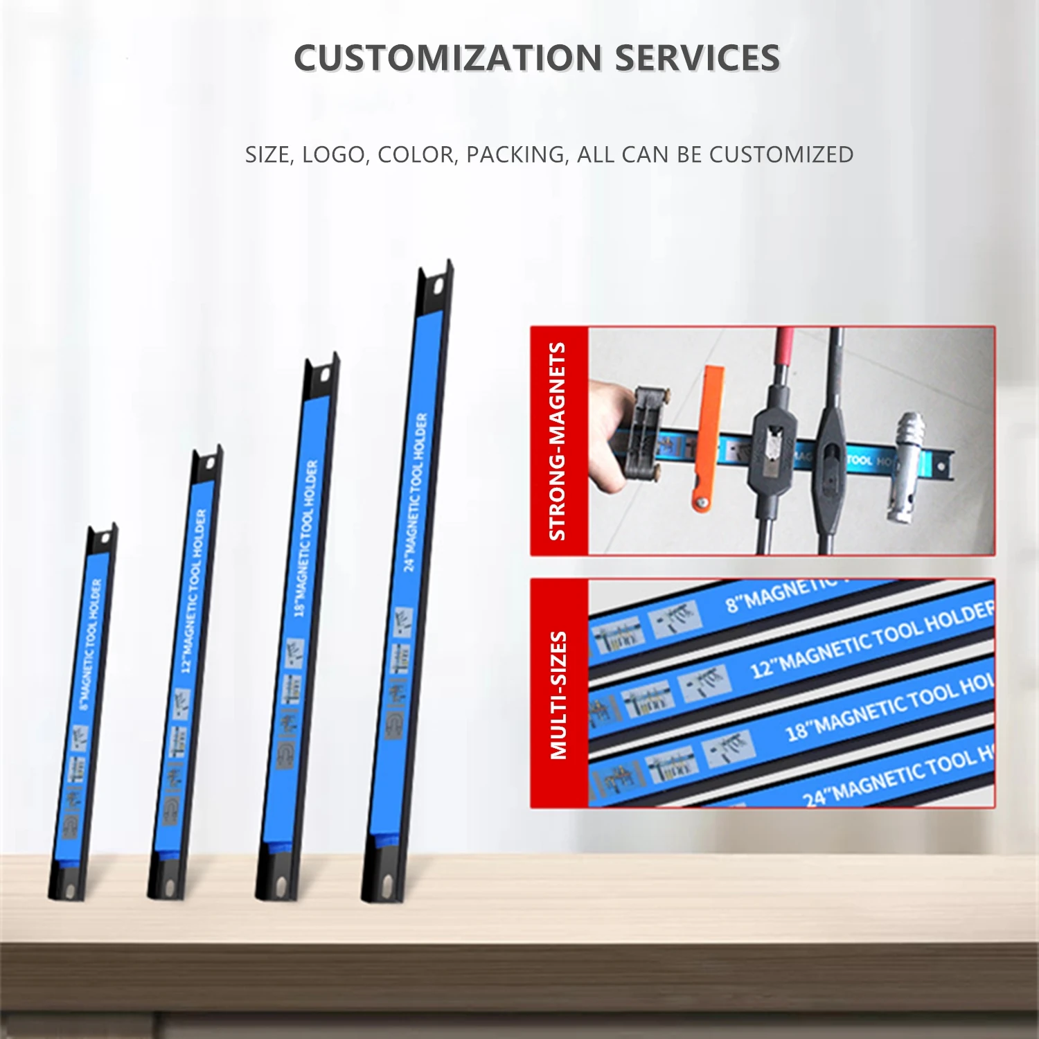 Strong Permanent Bar magnets Magnetic  tool magnetic tool holder with low price