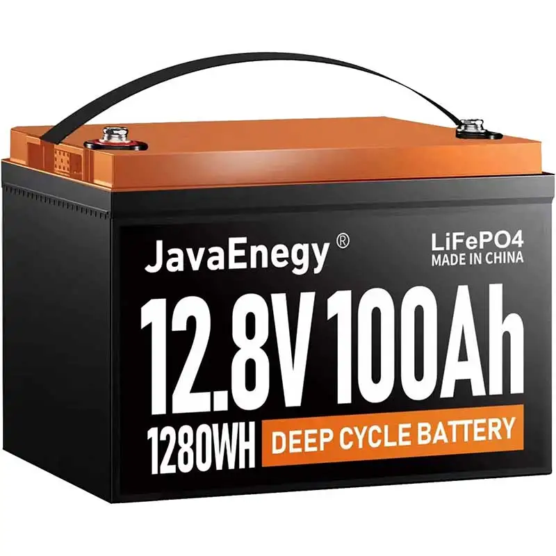 US Stock 12.8v 100ah lifepo4 battery pack 12v 36v 48vlithium ion battery for Energy solar storage system golf cat Camping