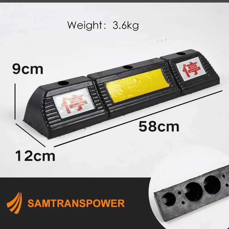 Quality 1650mm Car Rubber Wheel Stopper