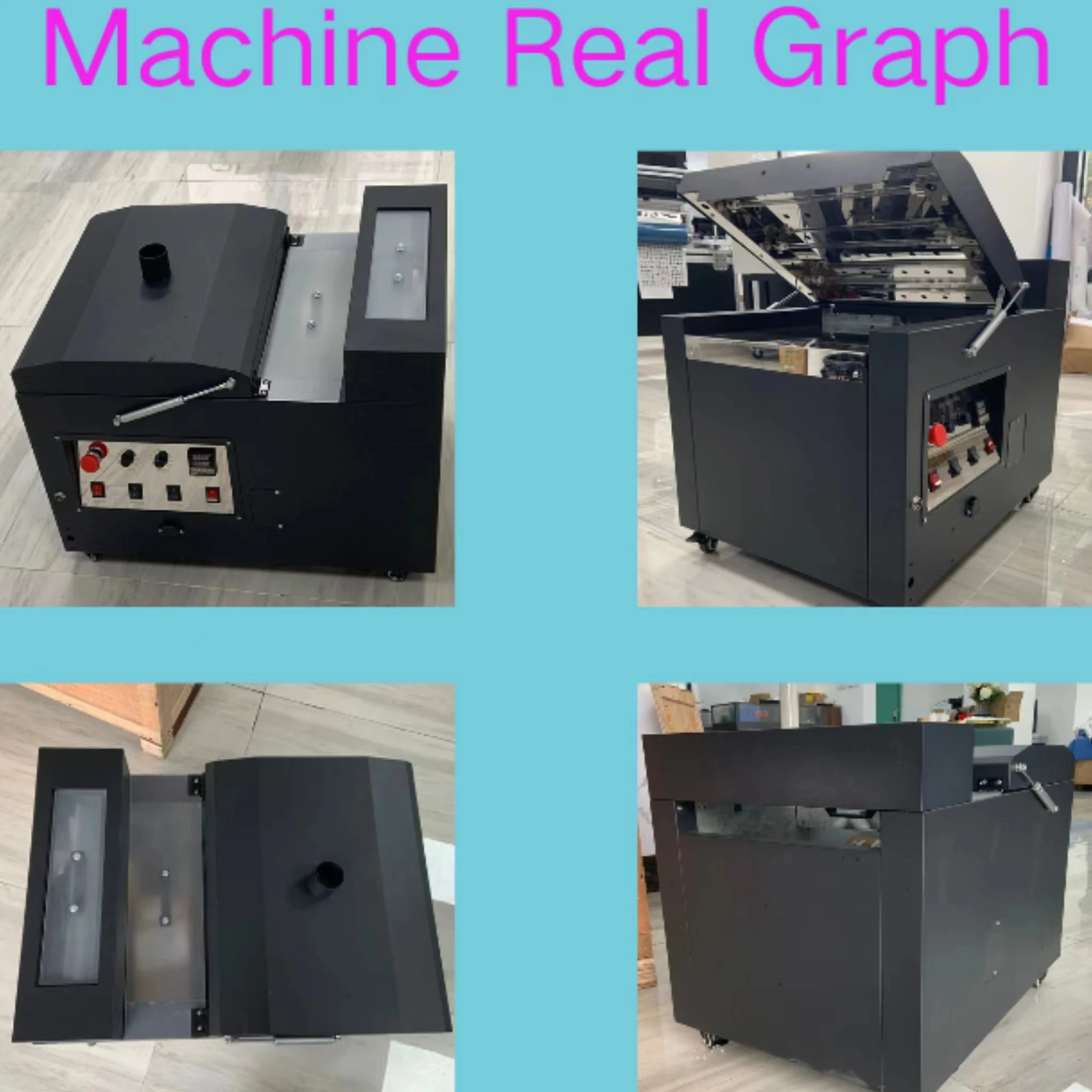 XP600 DTF Polyester Film Printer Mini Automatic Drying A3 Shaking Powder Machine