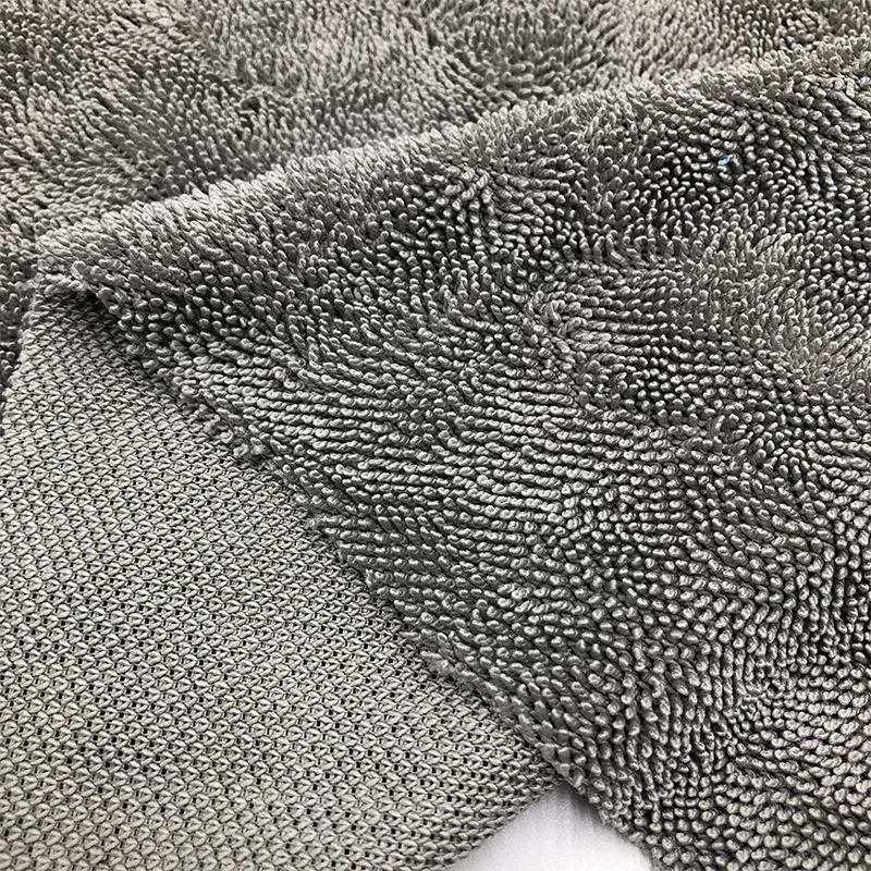 High Water Absorption Microfiber 100% Polyester Abrasion Resistant Mop Cloth Durable Chenille Fabric