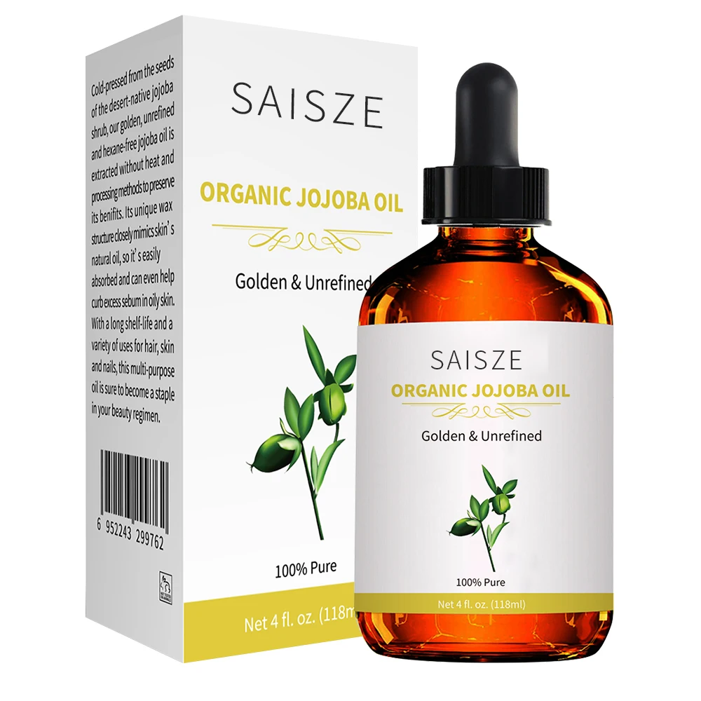 100% натуральное эфирное масло жожоба сужает поры питает