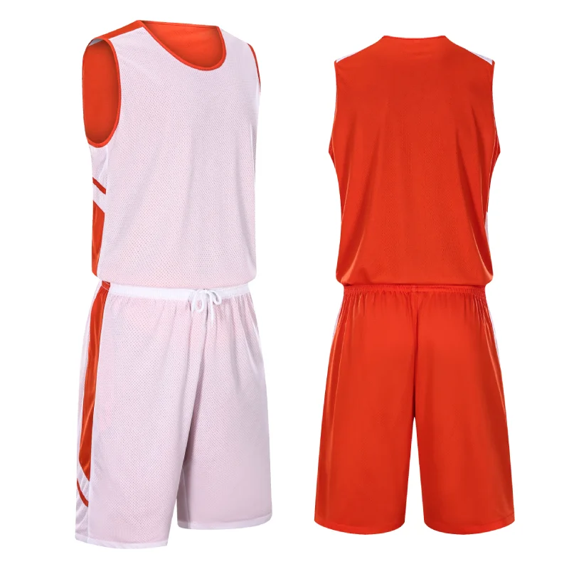Latest manufacture Customize Men  Sets Sport Kit Clothing  Sleeveless Shirts Shorts Suit  campus logo Basketball Jersey
