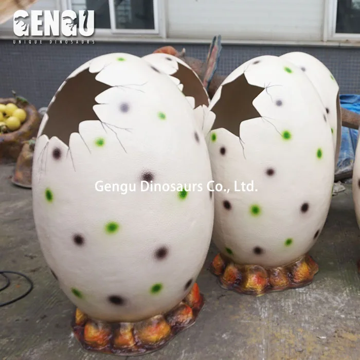 Dinosaur theme park chocolate animatronic dinosaur egg