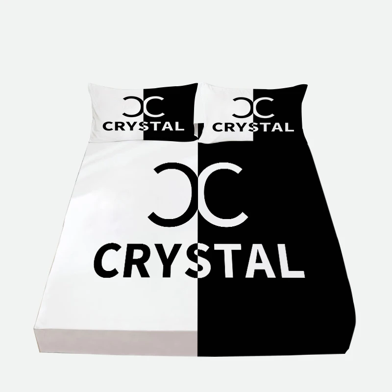 Wholesale Luxury Fitted 3D Print King Size Bed Cover Bedsheet Home Clothes Sheet Sets Dropship