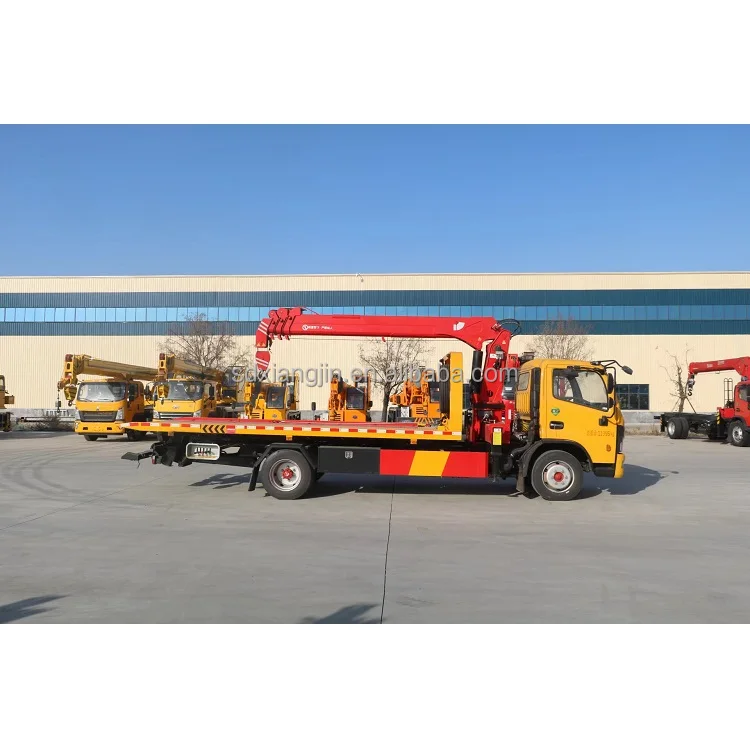 China 8 Ton 16 Ton Straight Arm 10ton 12ton 15ton Telescopic Boom Crane Truck Mounted Cranes with Remote Control