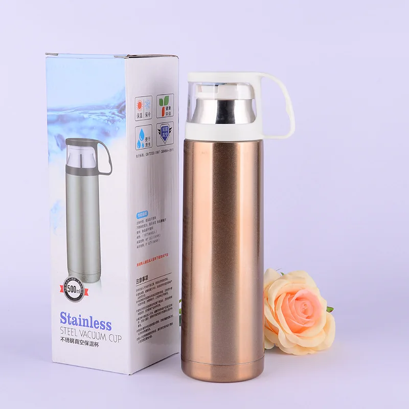 Amazon Hot Sale Insulated Stainless Steel Promotional Thermos Vacuum Flask