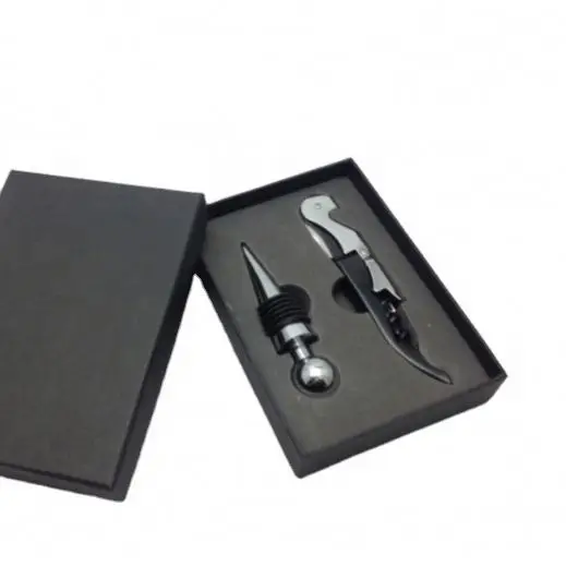 
Hot sale Amazon Top Seller 2021 Factory Direct 4pcs Wine Bottle Opener Set Wine Opener Kit Vacuum Stopper 