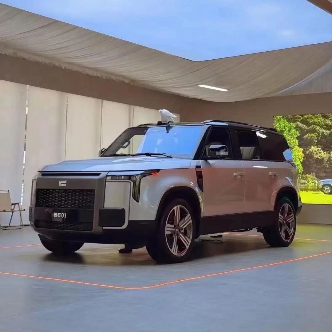 2024 polestone 01 large size add-on electric hybrid car with 6 or 7 seat new energy vehicles luxury jishi 01 suv ev in stock