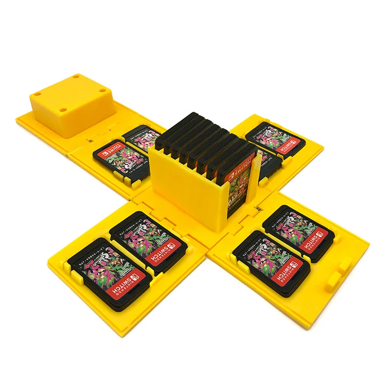 16  in 1 Game Card Box For Nintendo Switch Game Memory SD & NS Card Holder Case Storage Carry Cartridge Box
