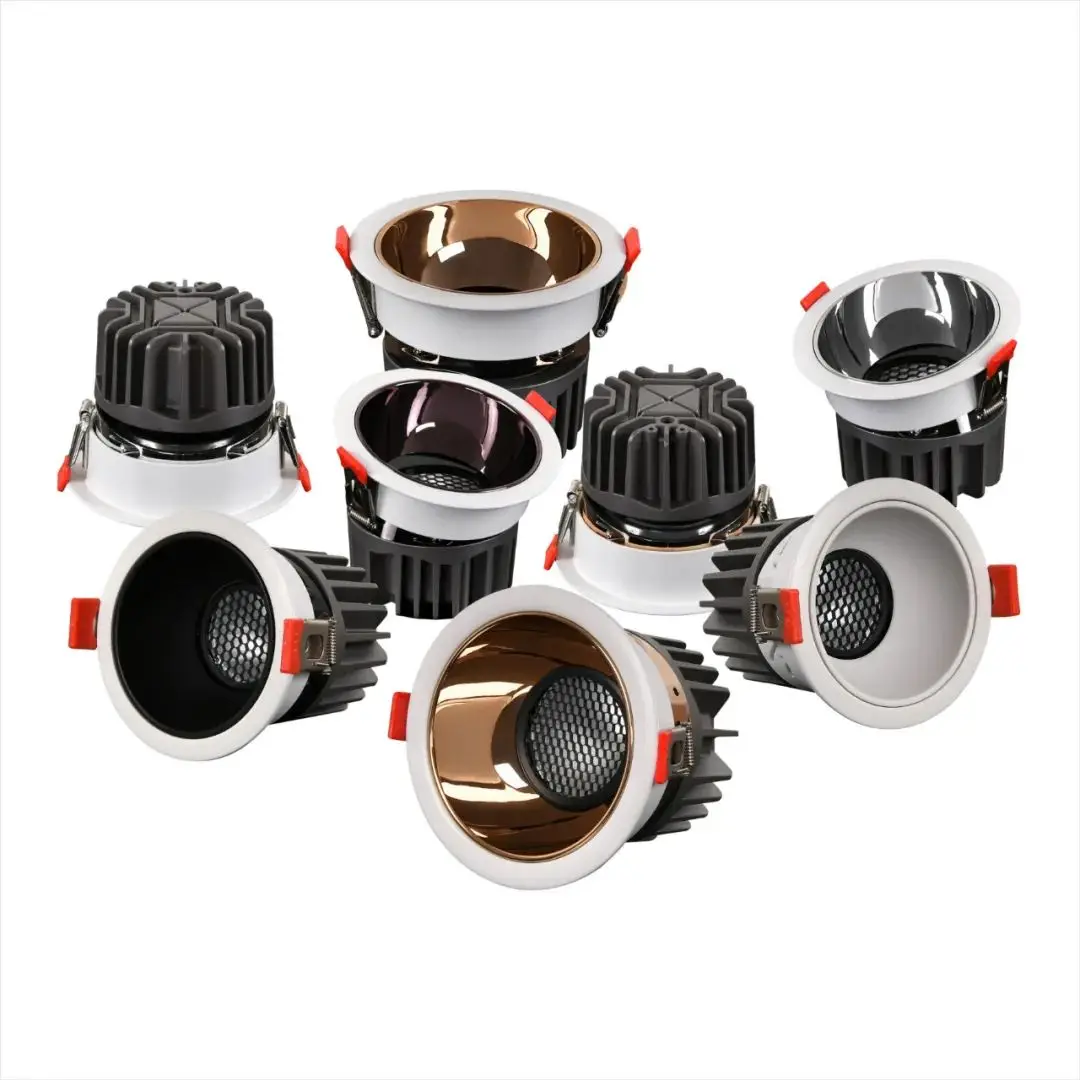 CRI97 Light Color Spectrum For High Quality Human Centric Lighting Applications Led Downlights