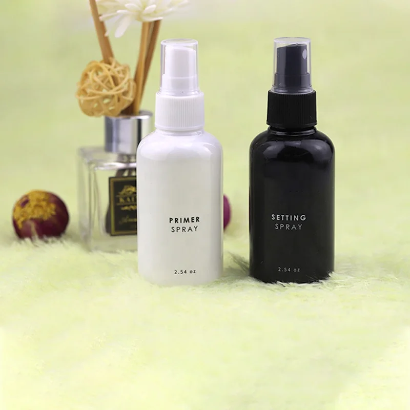 Makeup Oil-control Natural Long-lasting  Fix Spray Basic Products Setting Spray and Primer Spray Set