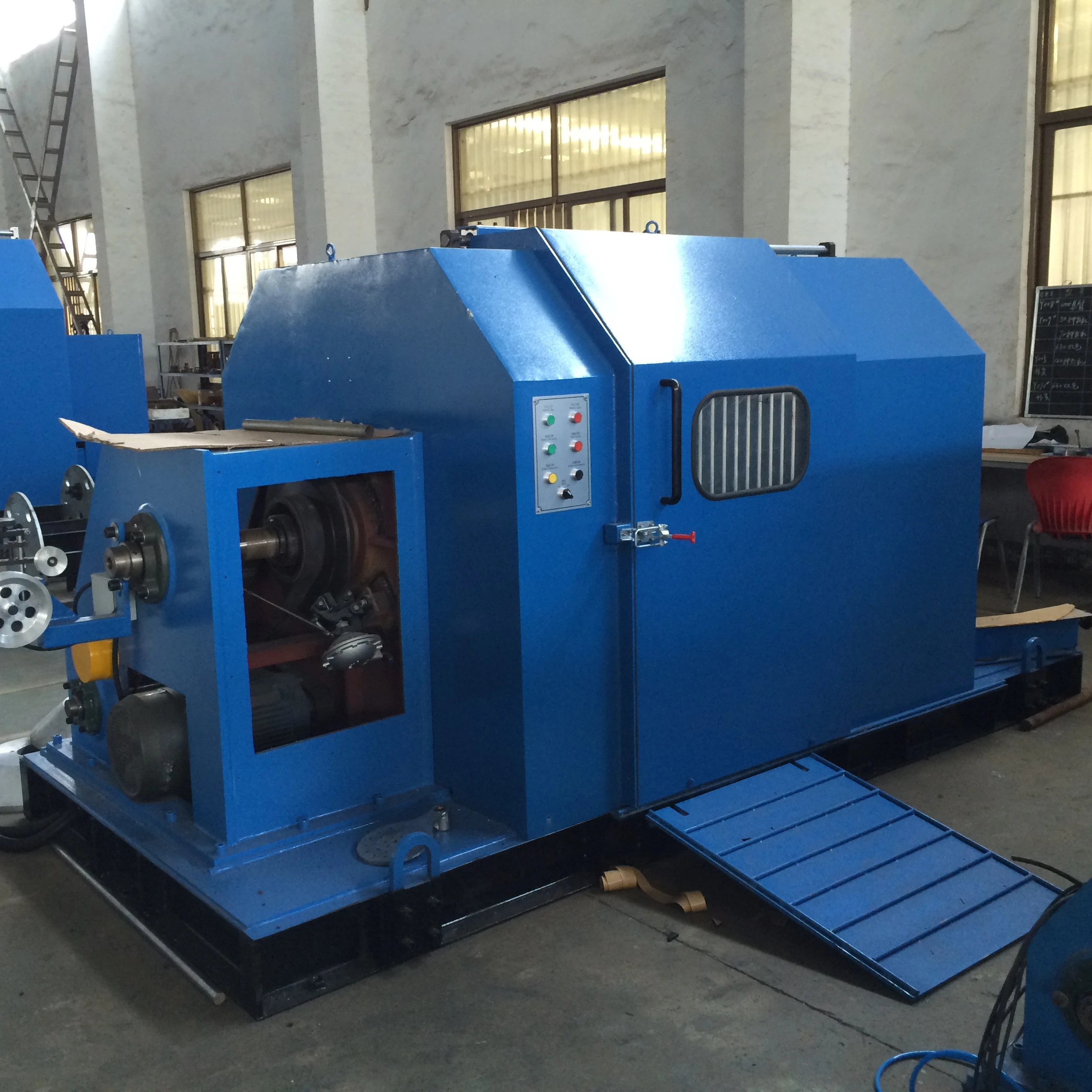 High Speed Rope Twisting Buncher machine (Spooler Machine)  for superfine wire and cable making machine bunching stranding