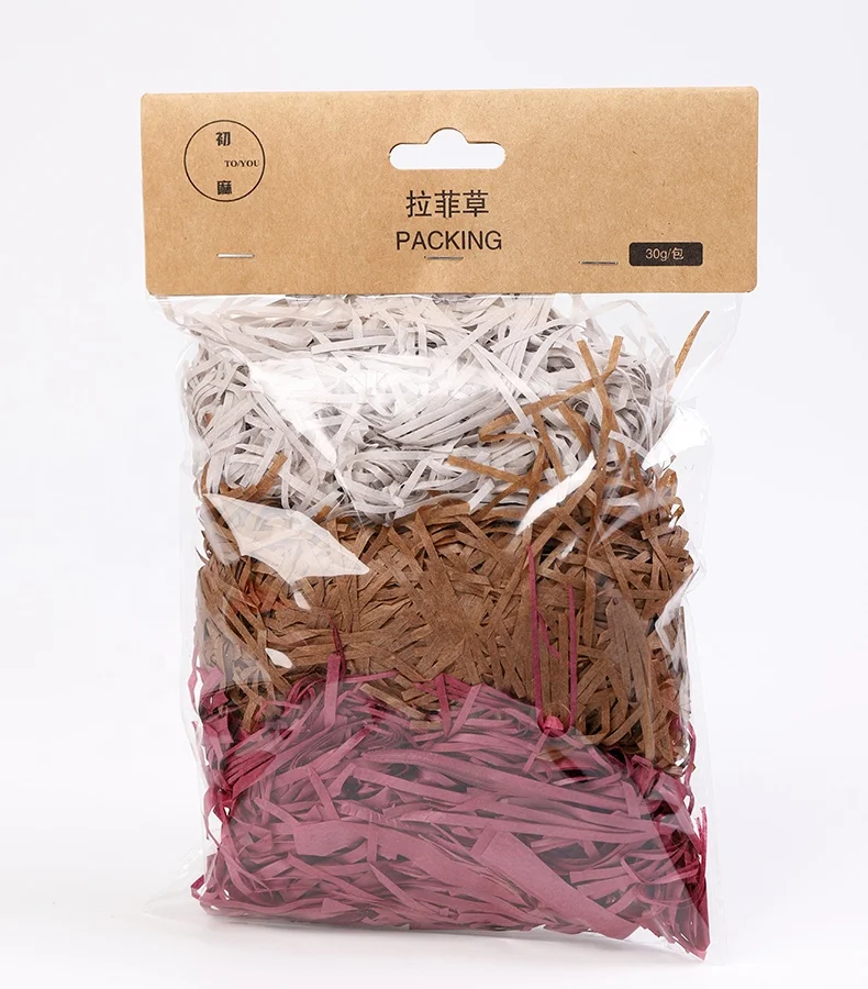 
Custom Made Colorful Filling Shredded Paper Crinkle Shredded Paper Wrapping Paper 