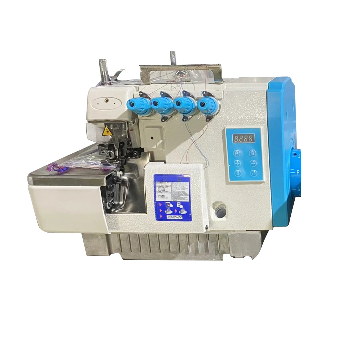QK-747D  New High Quality Direct Drive 4 Thread Industrial Overlock Sewing Machine price