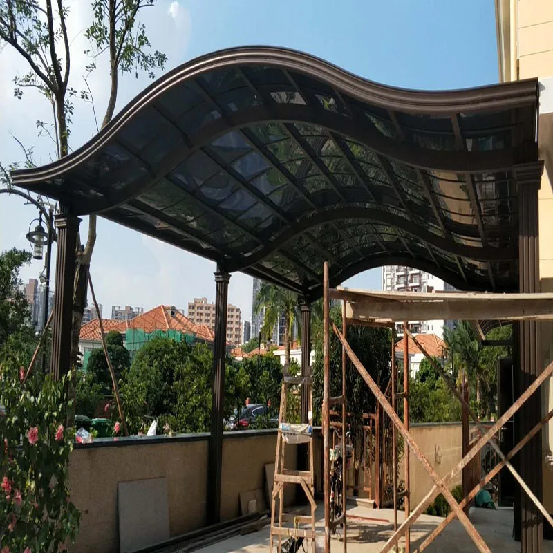 Direct Factory Price Customized Strong Wind Resistant Carport Structure Fabric 20 x 20 Carport