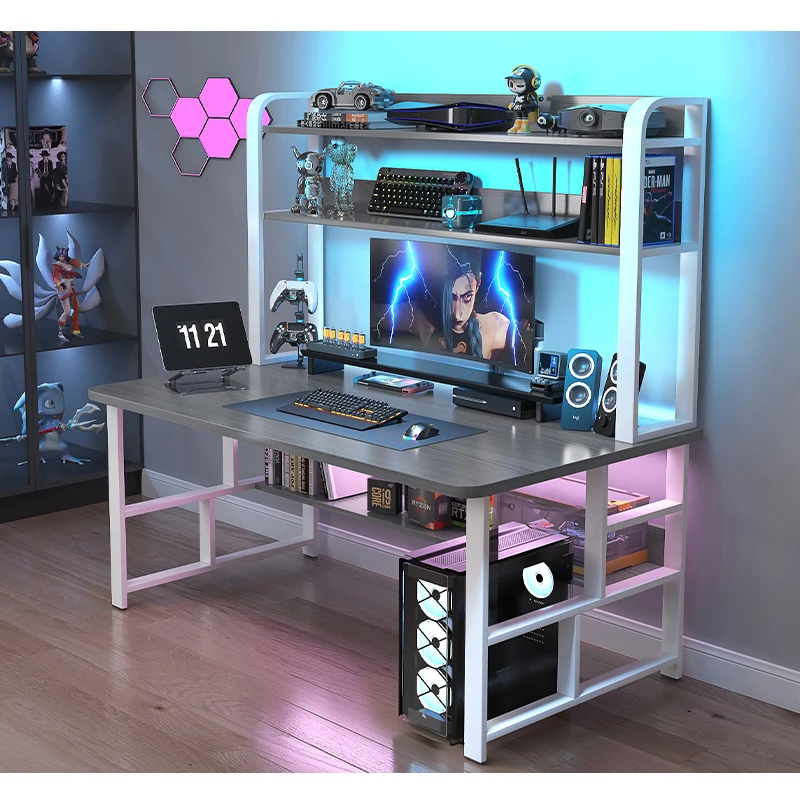 Stock Available Kids Wooden 80*50Cm Standing Type Desk With Shelves For Home Office