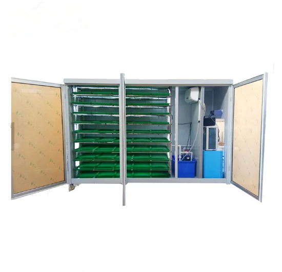 New arrival model Hydroponic seeds germinate machine/green fodder making barley breeding room