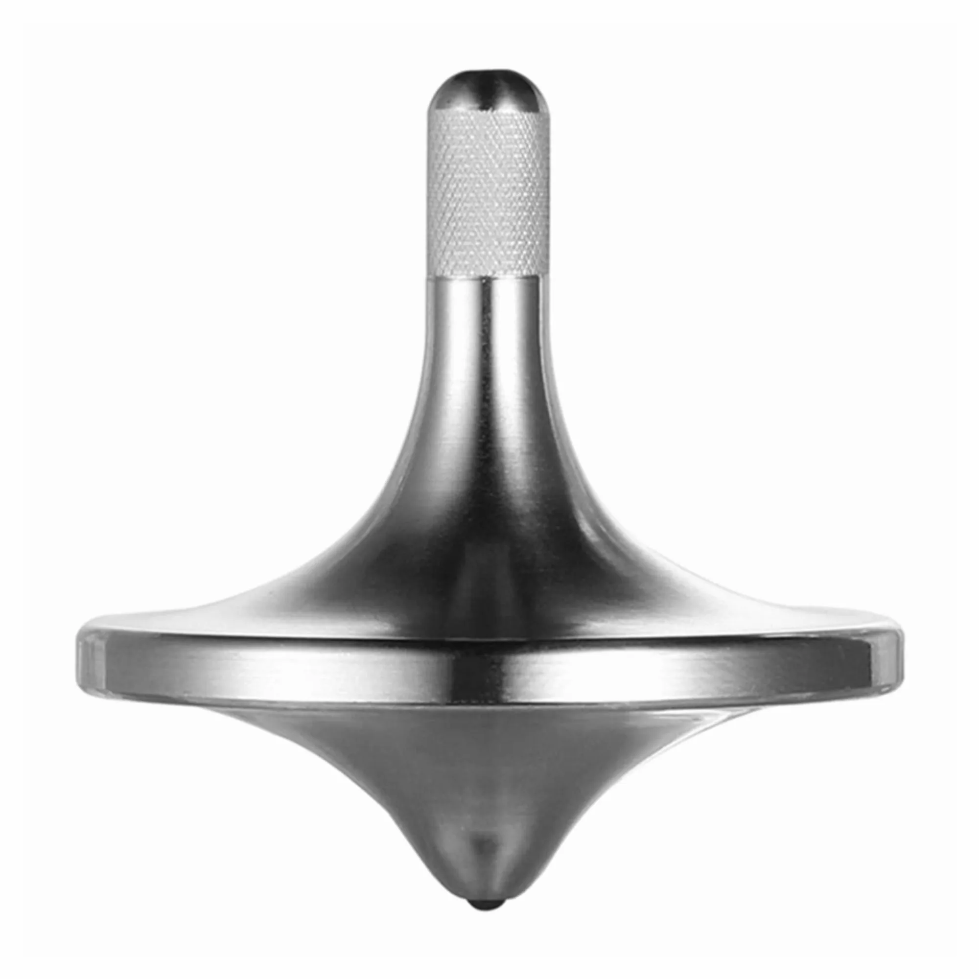 Original Factory Silver Metal Spinning Top Spin Forever Kids Toy