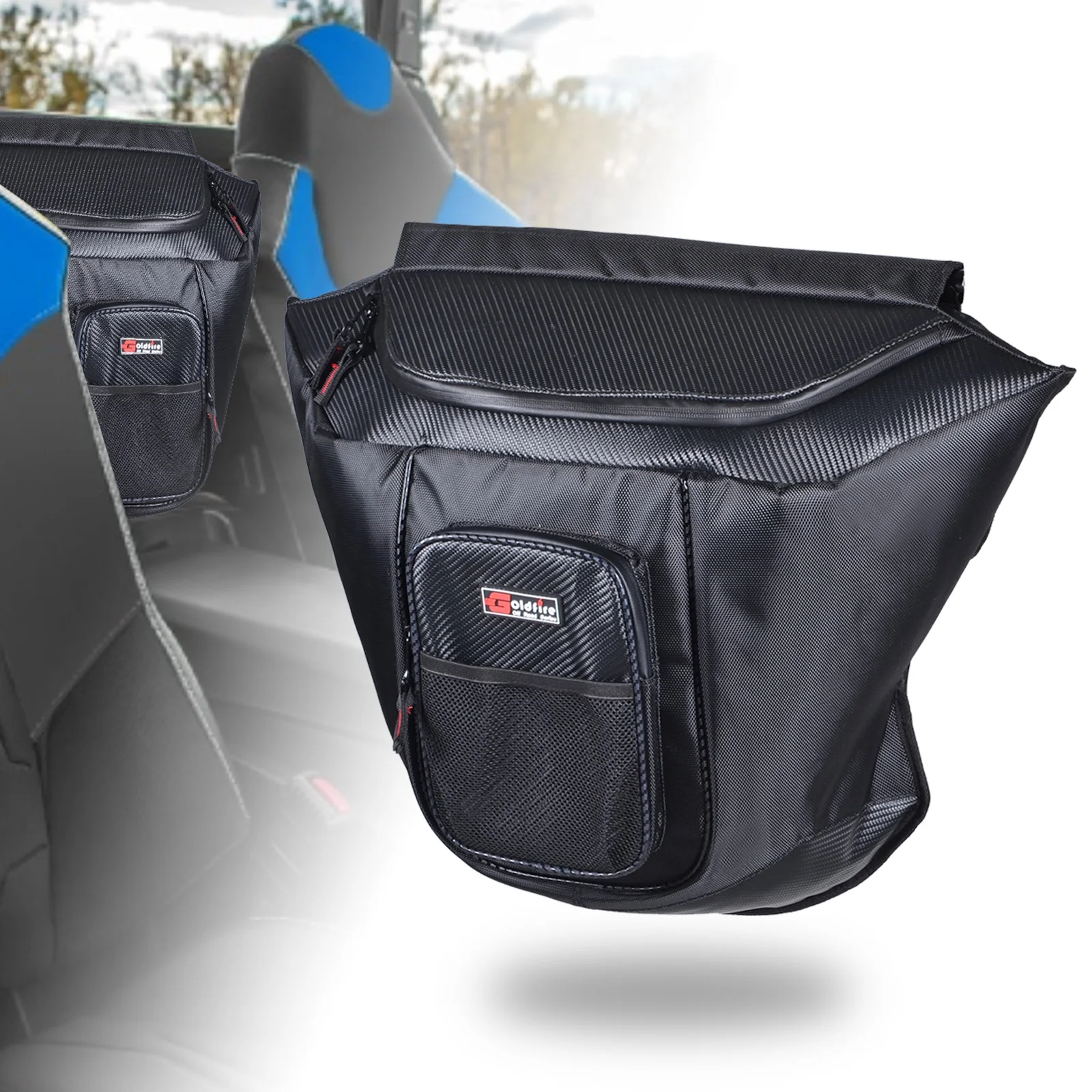 General 1000 Accessories Behind Seat Storage Bag Between Seat Shoulder Tool Porch fits for Polaris General 1000/4 1000 2016-2022