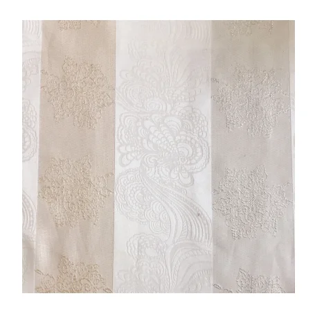 
GARMENT FABRIC WITH FLORALS DESIGN GOLD AND SILVER METALLIC 
