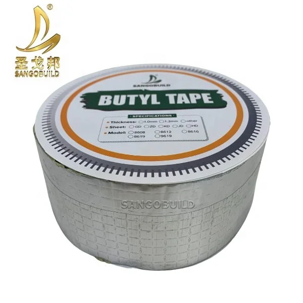 Hot Sales Construction Materials Waterproof Membrane Roof Repair Tape Aluminum Foil Butyl Tape