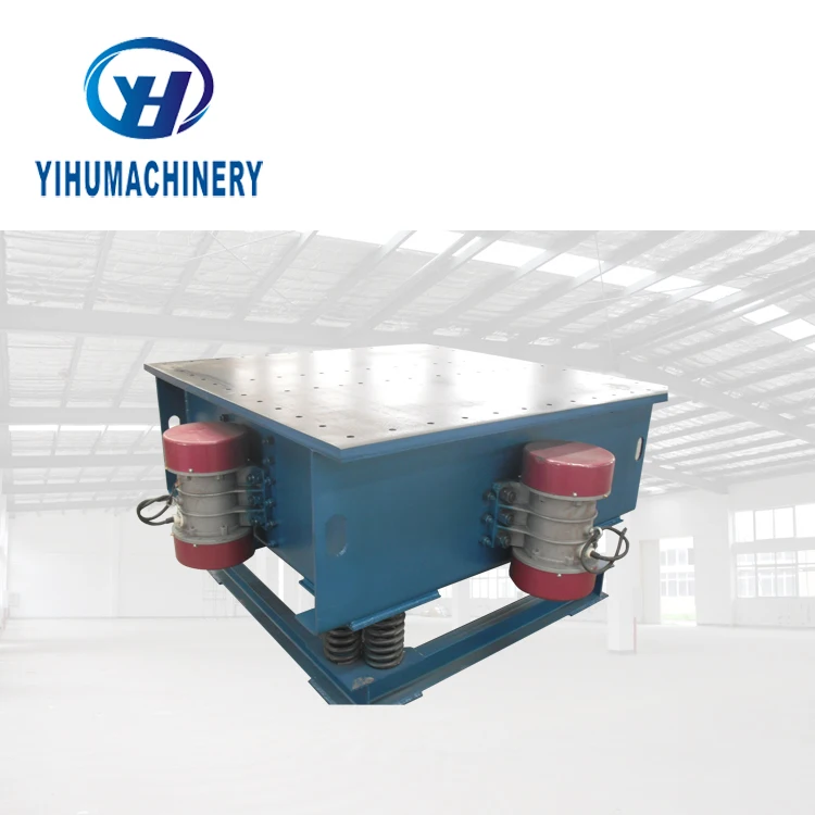 External concrete mold vibration / vibrating table