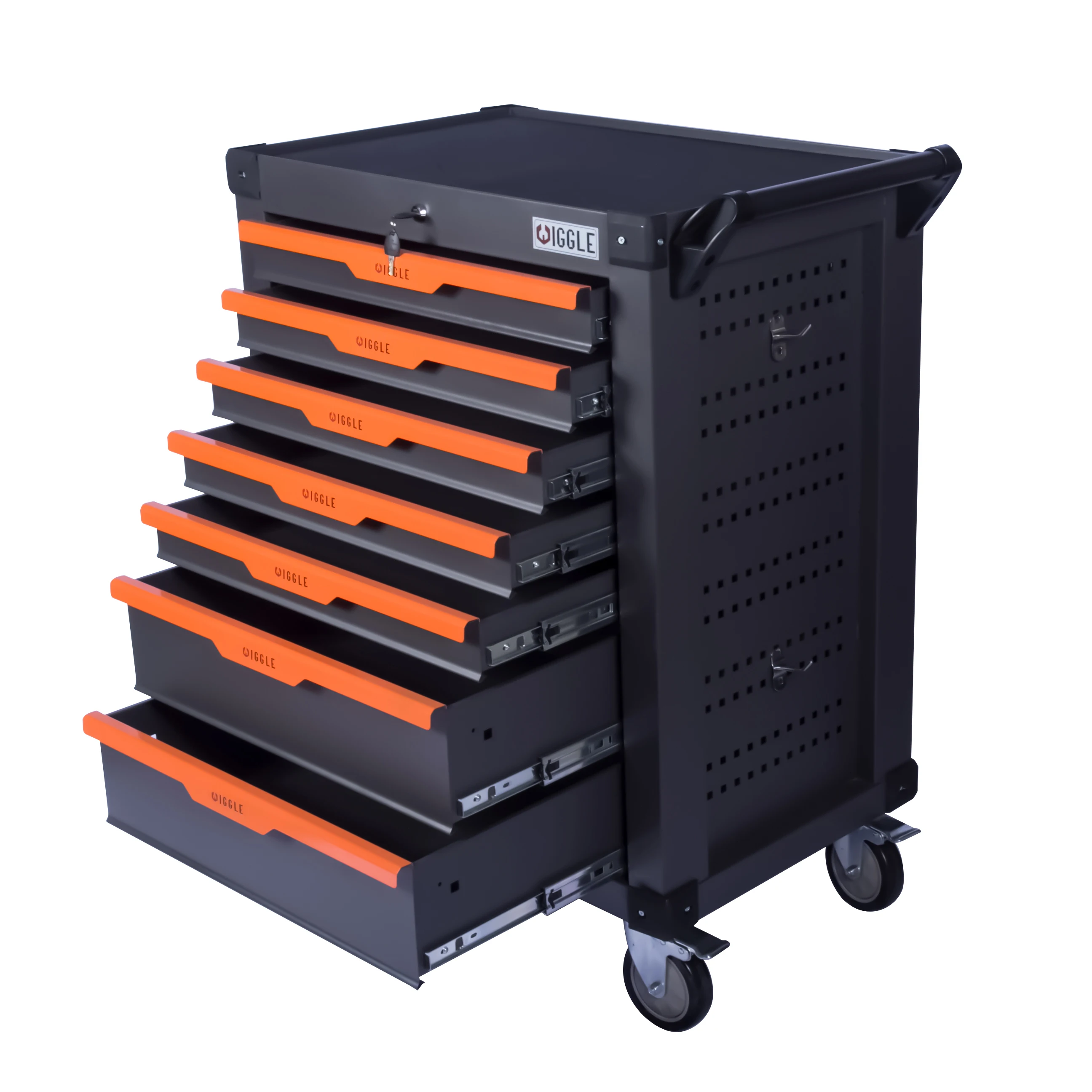 7 Drawers Roller Tool Box Professional Tool Cabinet/ Trolley/ Chest With 421 pcs Tools Sets For Auto Repair