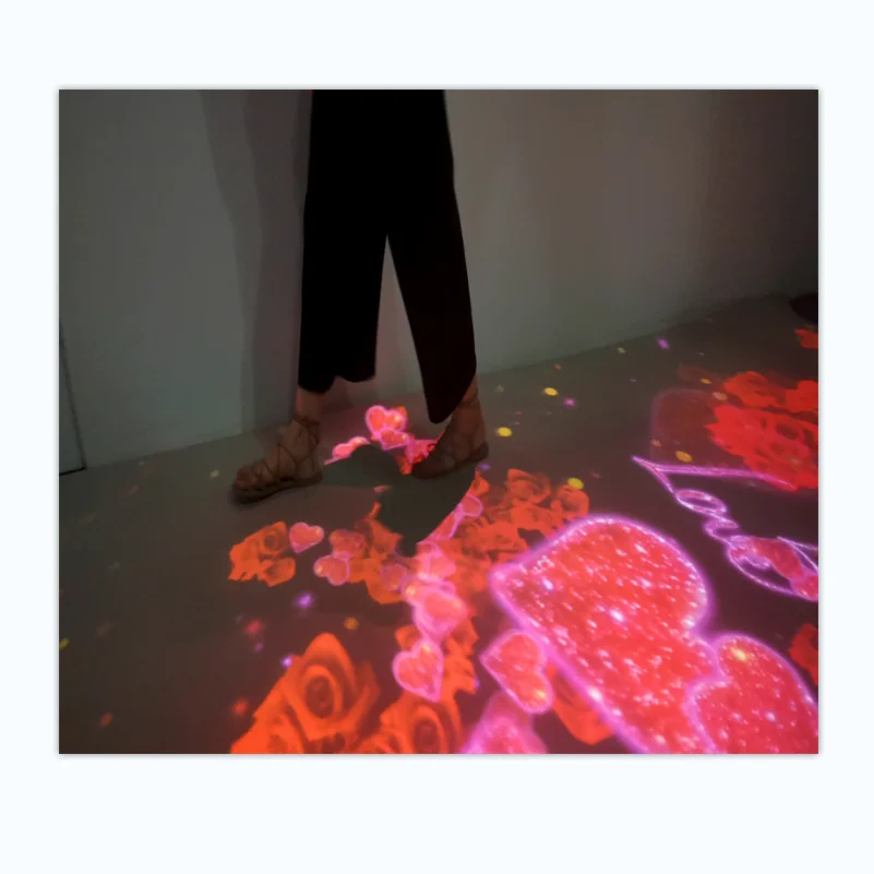 New Technology Interactive Entertainment Ground Indoor Outdoor Interactive Floor Projection Games For Amusement Park