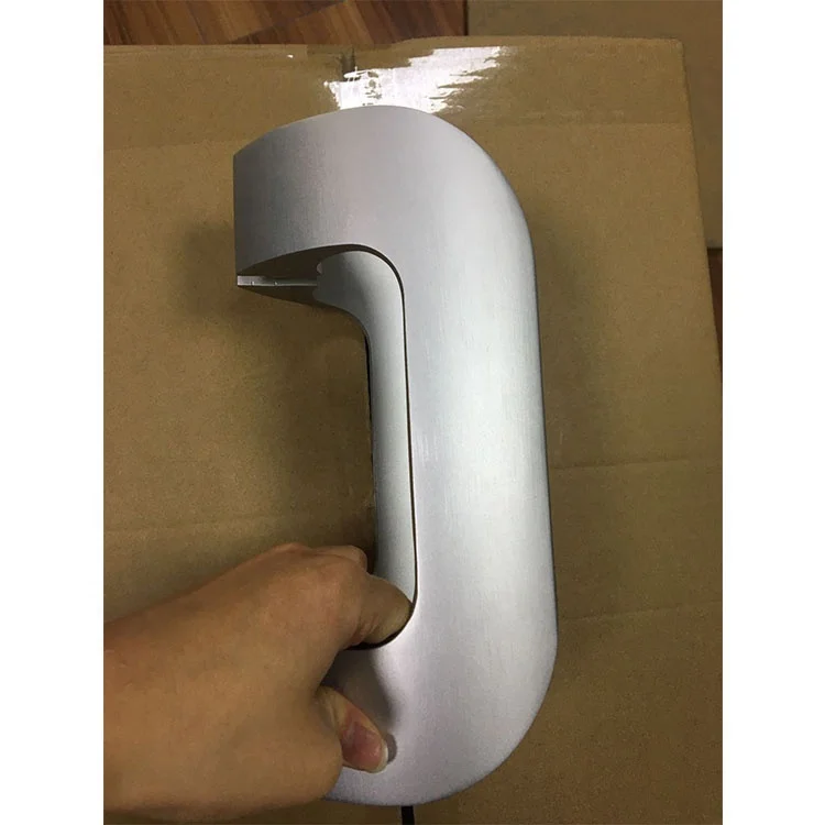 Anodized Aluminium door pull handles for wood door