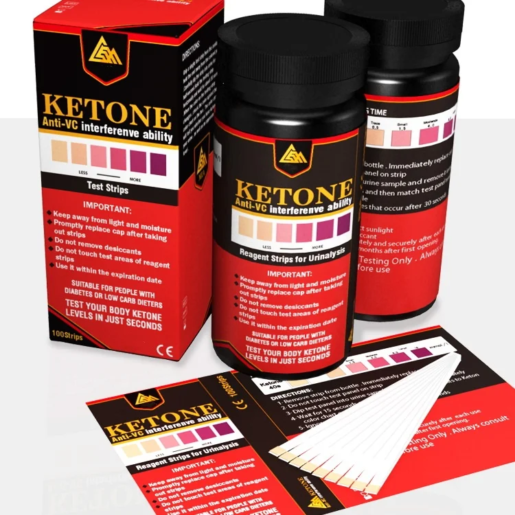 Urinalysis Ketone Test strips for loss weight