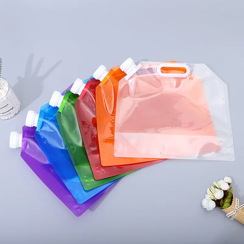 8 унций пользовательский принт Mylar стоячий мешочек упаковочные пакеты для носика складной уличный пластиковый пакет хранения