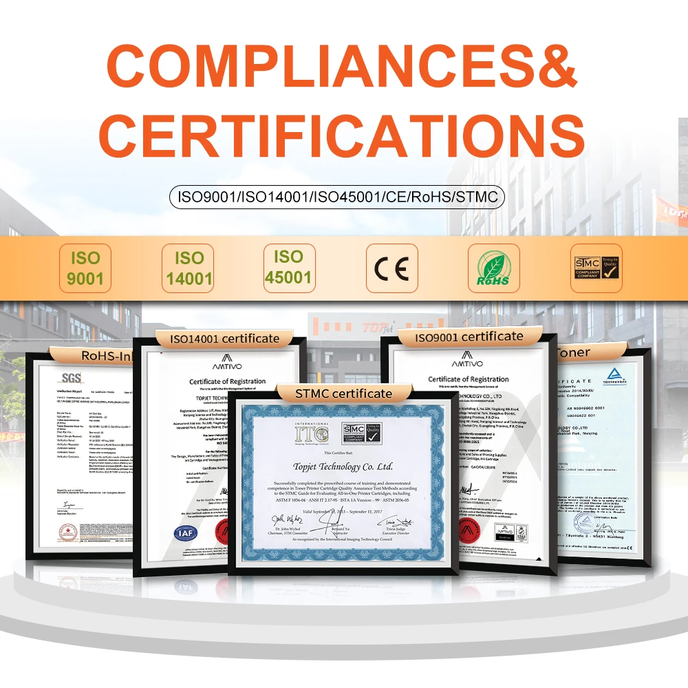 Topjet CRG046 CRG-046 CRG046H CRG-046H Совместимый лазерный картридж с тонером для принтера Canon imageCLASS LBP654Cdw MF735Cdw MF732Cdw
