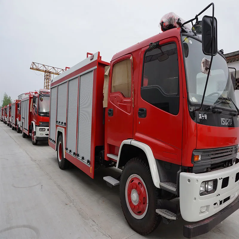 Customized Factory Cost Japanese 4x2 Emergency Rescue Fire Fighting Truck Fire Rescue Truck Equipment Fire Vehicle Manufacturer