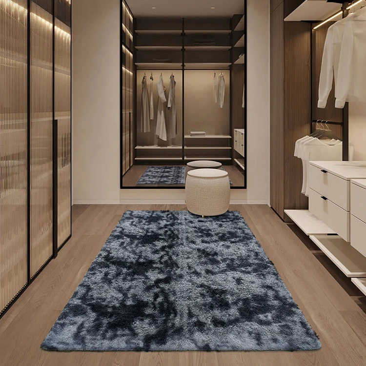 Распродажа однотонный ковер для спальни пушистый меховой большие ковры гостиной мохнатые и коврики дома