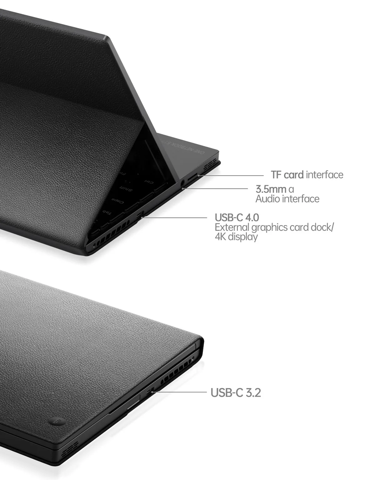 2TB Computer business laptops i7 processor 12th 10inch touch screen with leather case brand new laptop tablet pc