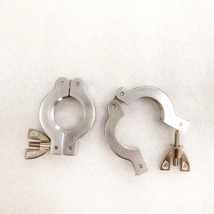 Wholesale KF10 KF16 KF25 KF40 KF50 Vacuum Fittings KF Aluminum Wing Nut Clamps with Closure