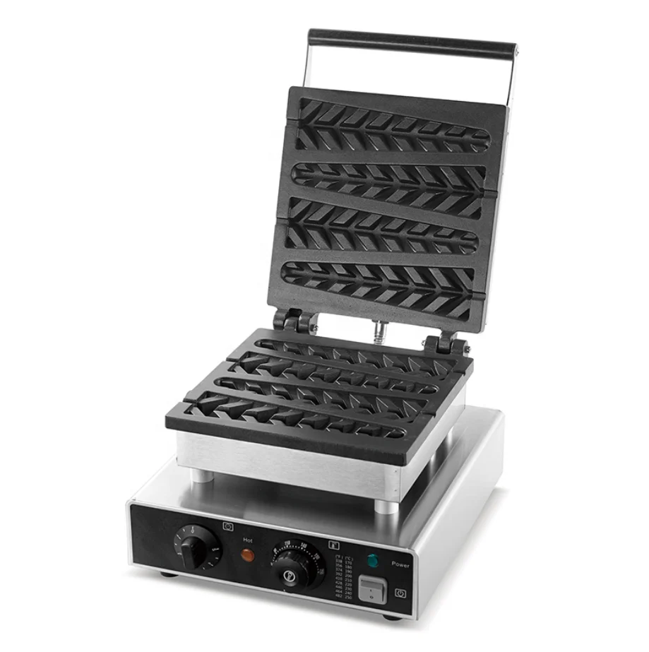 Wholesale 220V Mickey Shapes lolly waffle maker/ waffle stick commercial corn dog machine